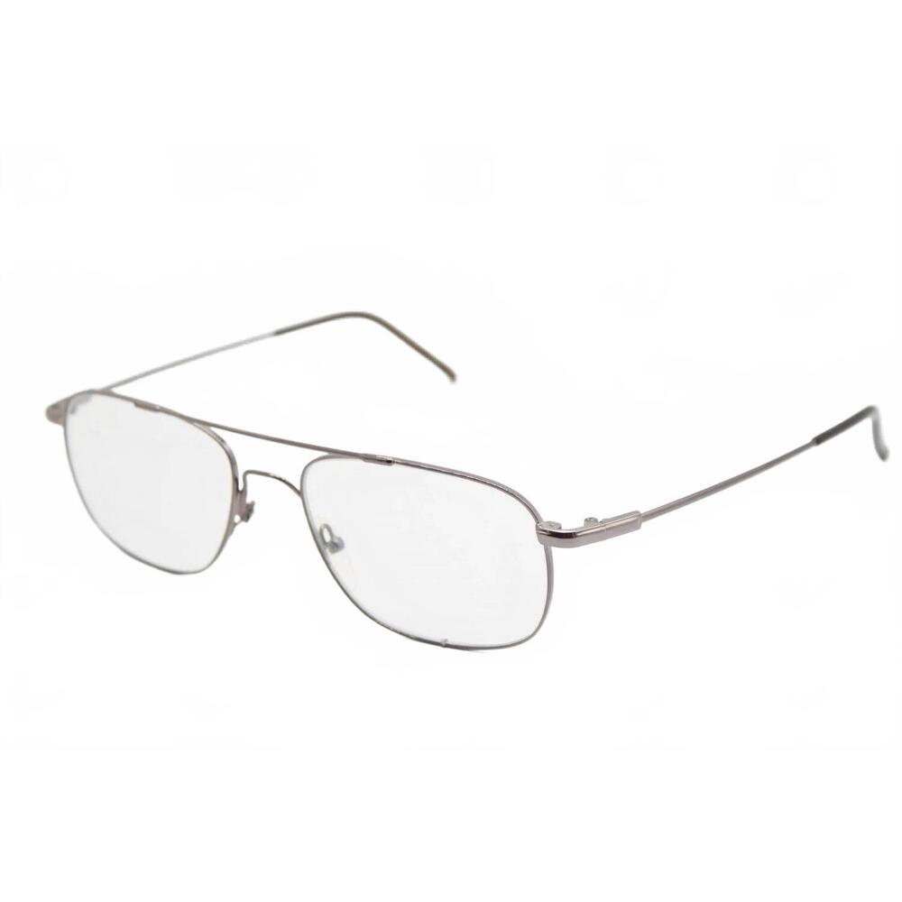 NEW TECHNOLITE unisex tlf521 square eyeglasses in gunmetal